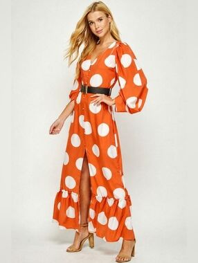 Dolce Vita Dots Maxi Dress